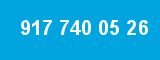 917 740 05 26